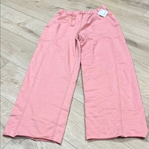 Free People Pink Track Pants